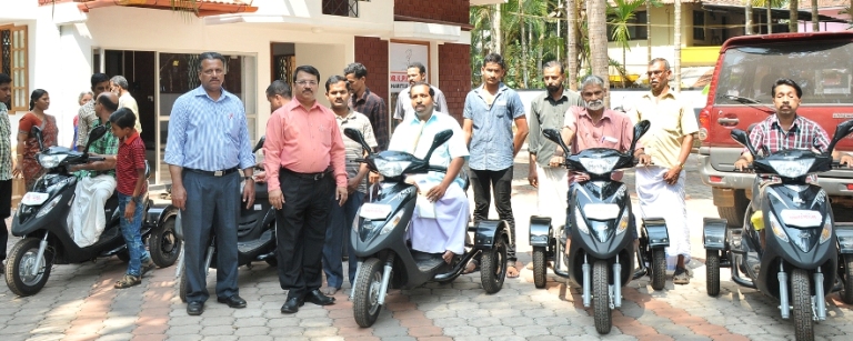 Distributing Motorized Tricycle